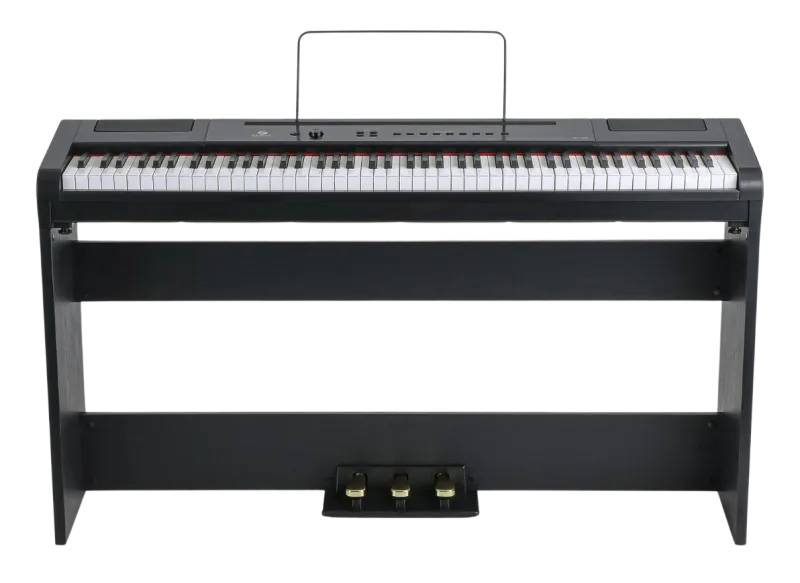 11. Fazley FSP-500-BK Set Digitale Piano Zwart met Onderstel 11. Fazley FSP-500-BK Set Digitale Piano Zwart met Onderstel