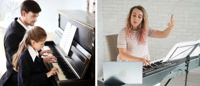 7. Heb ik een Pianoleraar Nodig of kan ik Zelf Leren via Online Bronnen? 7. Heb ik een Pianoleraar Nodig of kan ik Zelf Leren via Online Bronnen?