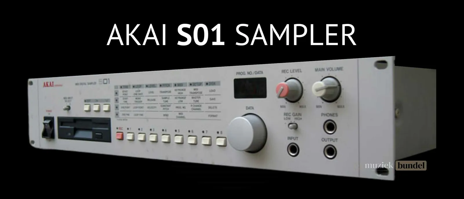 Akai S01 Sampler: Een Compacte en Betaalbare 16-bit Sampler uit de Jaren ‘90