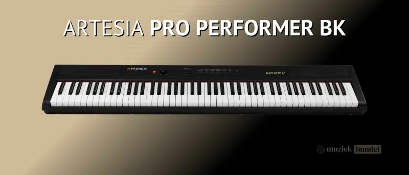 Artesia Pro Performer BK Stijlvol en Gebruiksvriendelijk | Muziekbundel.nl Artesia Pro Performer BK digitale piano stijlvol design en gebruiksvriendelijke functies perfect voor beginners.