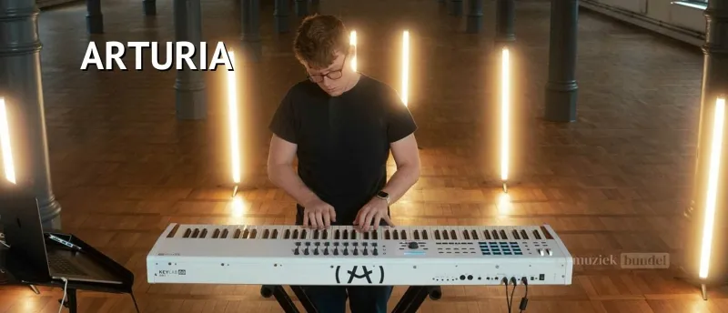Arturia Digitale Piano – Creatieve Piano met DAW-Integratie | Muziekbundel.nl Arturia digitale piano met hybride functies en MIDI-integratie, ideaal voor muzikanten en producers.
