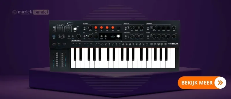 Arturia MiniFreak Synthesizer: Hybride polyfone synth voor unieke klankcreaties | Muziekbundel.nl Arturia MiniFreak Synthesizer - Krachtige hybride synthesizer met uitgebreide sound design mogelijkheden