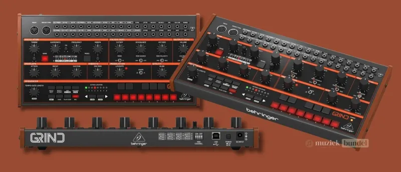 Behringer GRIND - Connectiviteit en MIDI | Muziekbundel.nl Behringer GRIND - Connectiviteit en MIDI