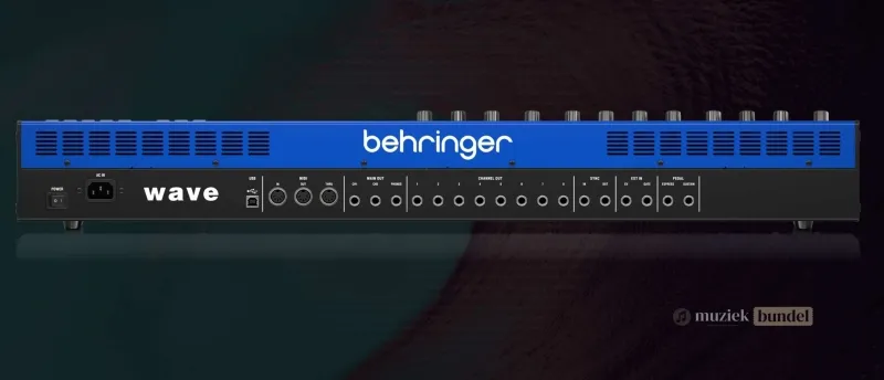 Behringer Wave Specificaties – Alle Technische Details | Muziekbundel.nl Technische specificaties van de Behringer Wave Synthesizer, inclusief polyfonie, filters, oscillatoren, connectiviteit en prestatiemogelijkheden.