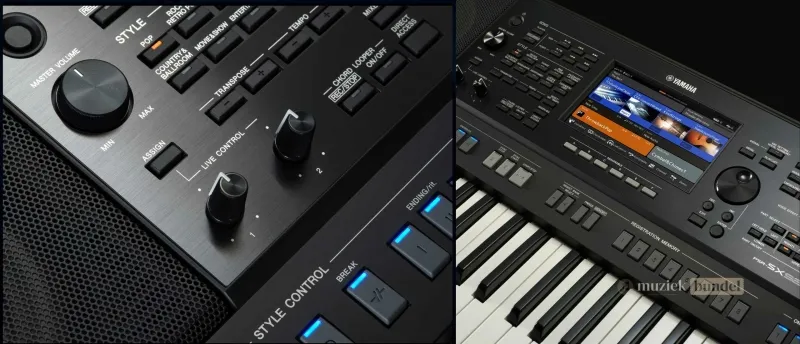 Belangrijkste Kenmerken van de Yamaha PSR-SX920 | Ontdek de Innovaties | Muziekbundel.nl Overzicht van de belangrijkste functies van de Yamaha PSR-SX920, zoals Super Articulation 2, Crossfade Portamento en Bluetooth-audio.