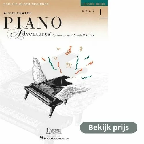 Bestel Piano Book1 voor oudere beginners Bestel Piano Book1 voor oudere beginners