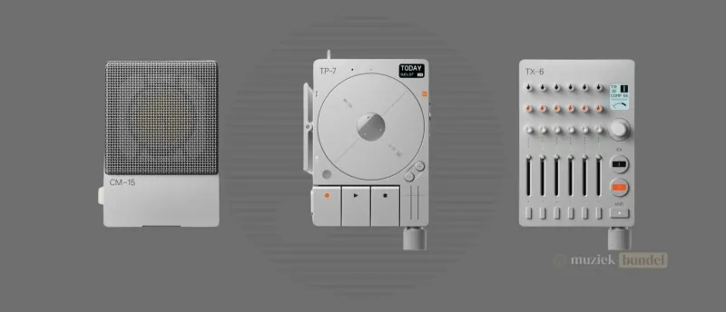 Bijbehorende (optionele) accessoires voor de OP-1 Field | Muziekbundel.nl Optionele accessoires voor de OP-1 Field – Beschermhoezen, microfoons, en andere uitbreidingsmogelijkheden