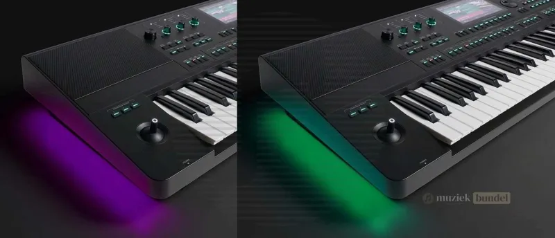 Breathing Light - Een Nieuwe Dimensie aan Je Optredens - Muziekbundel.nl Medeli AKX10 met breathing light-functie voor visuele showmanship tijdens live-optredens.