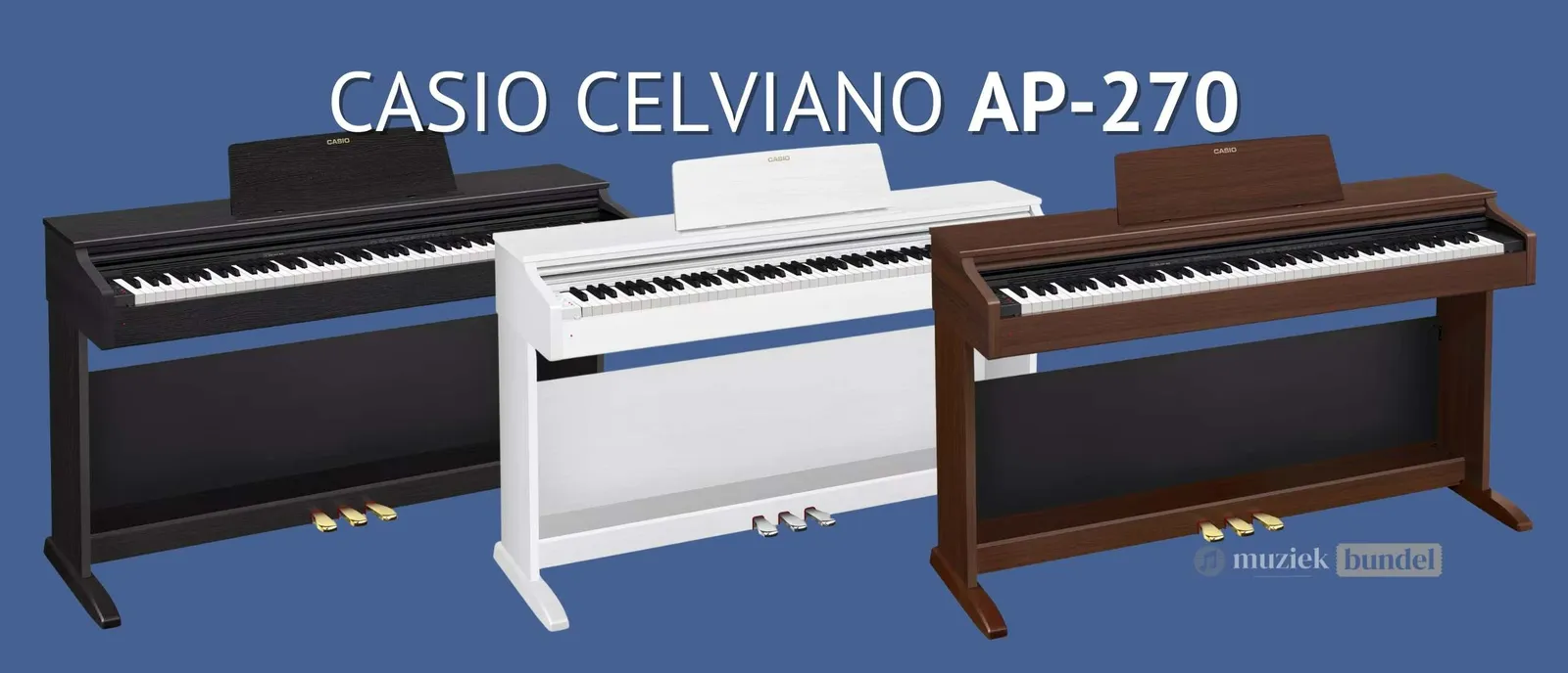Casio Celviano AP-270 Review: Veelbelovende instap-piano met authentiek speelgevoel