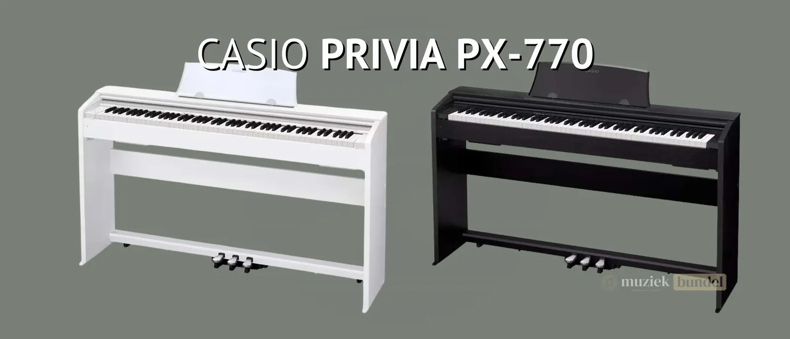 Casio Privia PX-770: Perfecte Digitale Piano voor Thuis en Beginners