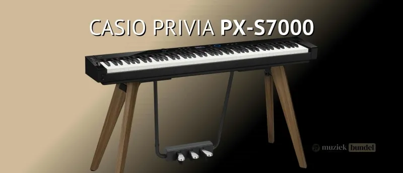 Casio Privia PX-S7000 Luxe innovatief en indrukwekkend Muziekbundel.nl Casio Privia PX-S7000 digitale piano met luxe design, innovatieve functies en rijke klankkwaliteit voor veeleisende pianisten.