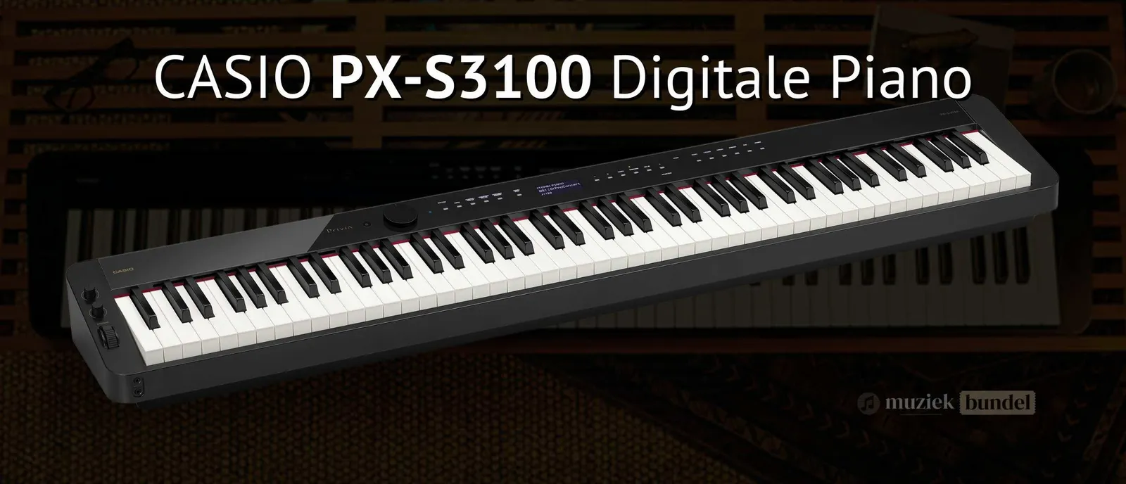 Casio PX-S3100BK Elektrische Piano Review: Compact en Veelzijdig!