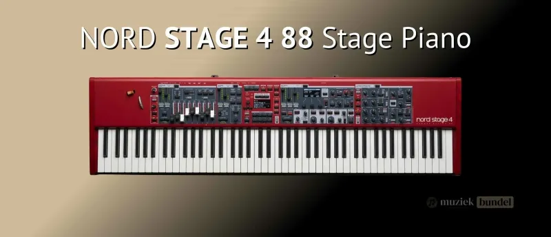Clavia Nord Stage 4 88 Ongeëvenaard Podiumbeest Muziekbundel.nl : Clavia Nord Stage 4 88, een veelzijdige stage piano met premium klanken, intuïtieve bediening en hoogwaardige bouwkwaliteit, perfect voor podium en studio.