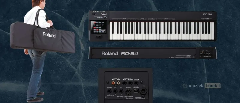 Conclusie Roland RD-64 Digitale Piano | Muziekbundel.nl Samenvatting en oordeel over de Roland RD-64 digitale piano
