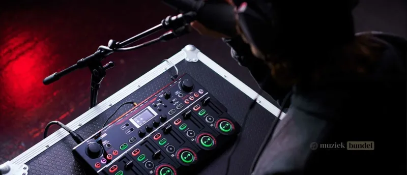Creatieve details voor optimale controle met de Boss RC-505mkII - Muziekbundel.nl Boss RC-505mkII Loop Station met geavanceerde functies voor creatieve en precieze bediening.
