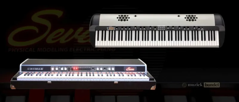 Crumar Seven vs. Korg SV2 - Overeenkomsten en Verschillen tussen Twee Iconische Stage Piano's | Muziekbundel.nl Vergelijking van de Crumar Seven en Korg SV2 - vintage klanken en moderne functies naast elkaar