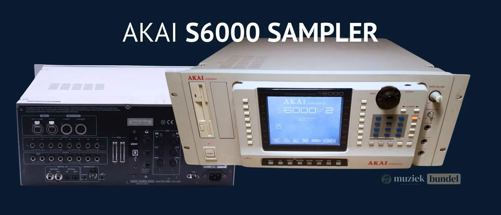 De Akai S6000: Het Kroonjuweel van de Sampling Revolutie