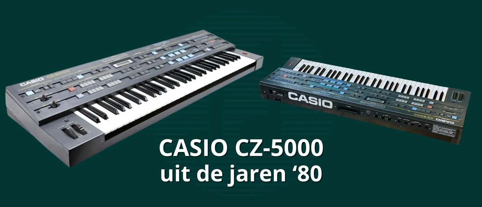De Casio CZ-5000: Een Vintage Icoon in de Synthesizer Wereld