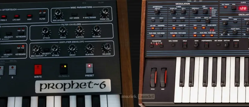 De filters onthuld - Het geheim achter het unieke geluid van de Sequential OB6 en Prophet 6 | Muziekbundel.nl Uitleg over de filters van de OB6 en Prophet 6 synthesizers