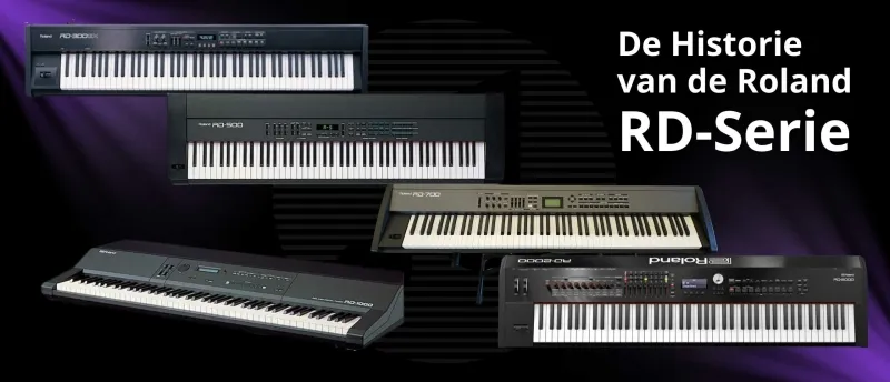 de historie van de Roland RD-serie Stage Piano's de historie van de Roland RD-serie Stage Piano's