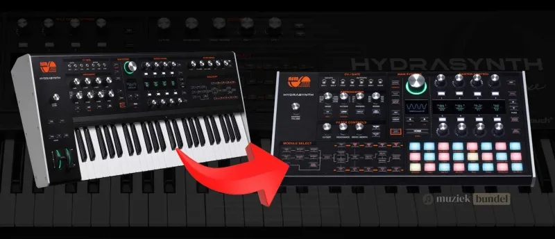 De Hydrasynth Desktop: Compacte Krachtpatser voor Studio en Live - Muziekbundel.nl ASM Hydrasynth Desktop synthesizer: krachtige functies in een compact ontwerp voor studio en livegebruik