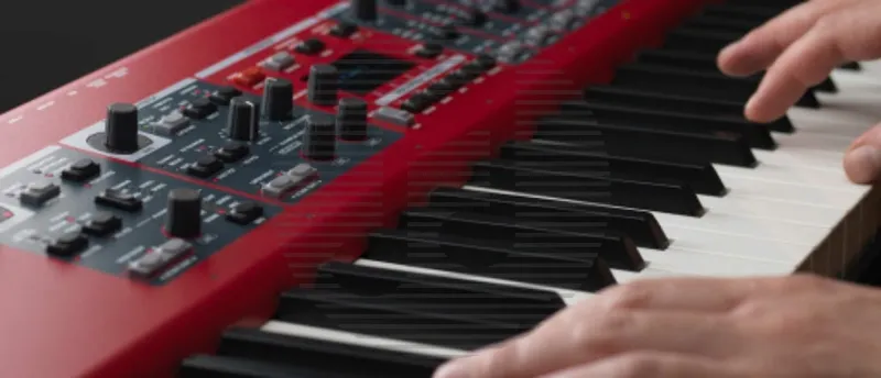 De Nord Piano 5 is makkelijk in gebruik De Nord Piano 5 is makkelijk in gebruik