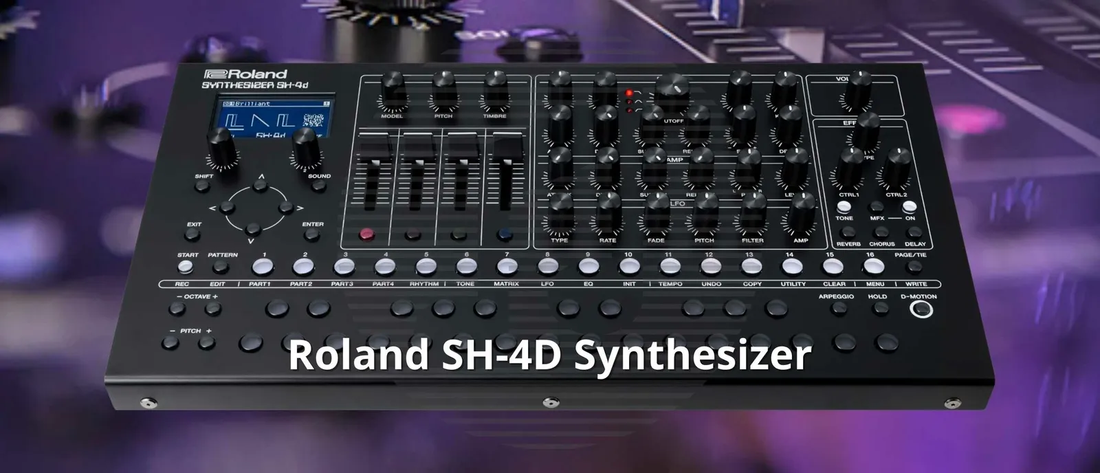 De Roland SH-4D Synthesizer: Verleg Je Muzikale Grens
