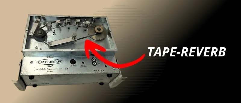 de tape-reverb van vroeger de tape-reverb van vroeger