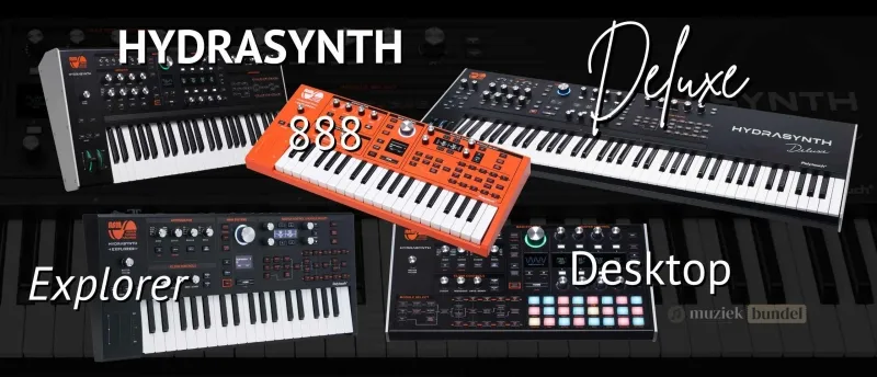De Verschillen Uitgelegd - ASM Hydrasynth, Explorer, 888, Desktop en Deluxe - Muziekbundel.nl De Verschillen Uitgelegd - ASM Hydrasynth, Explorer, 888, Desktop en Deluxe.