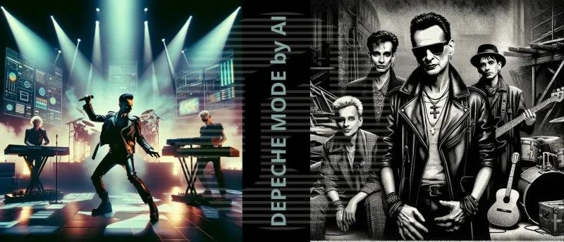 Depeche Mode by AI Depeche Mode by AI