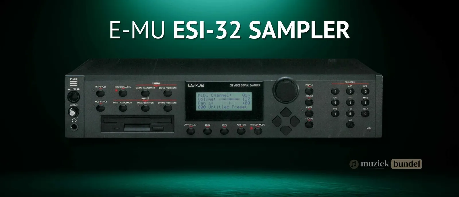E-mu ESI-32 Sampler Review: Rackmount Sampler