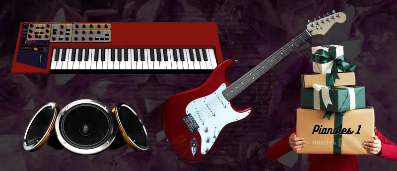 Een instrument of muzieklessen cadeau geven - Inspireer met muziek | Muziekbundel.nl Muziekinstrumenten en muziekessen om cadeau te geven | Muziekbundel.nl