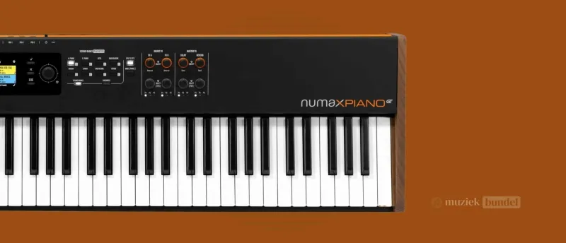 Een Realistische Speelervaring met Topkwaliteit Toetsen – Numa X Piano GT | Muziekbundel.nl Realistische speelervaring van de Numa X Piano GT met 88 gewogen houten toetsen en aftertouch