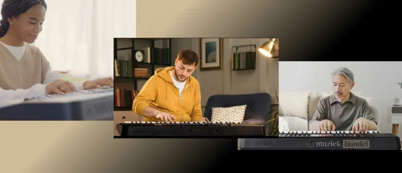 Een Vliegende Start voor Beginners, Kinderen en Ouderen - Muziekbundel.nl Yamaha PSR-E383: geschikt voor beginners, kinderen en ouderen