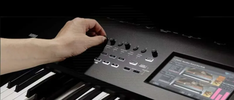 Eenvoudige Bediening en Innovatief Touchscreen op de Korg Nautilus | Muziekbundel.nl Eenvoudige bediening en gebruiksgemak met touchscreen op de Korg Nautilus workstation