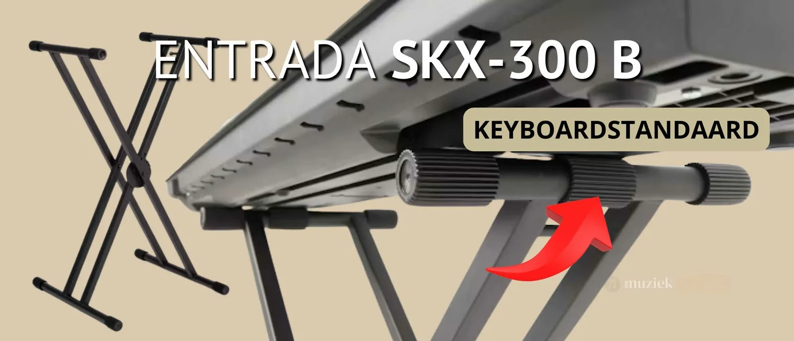 ENTRADA SKX-300 B Keyboardstandaard Review: Een Veelzijdige Keuze!