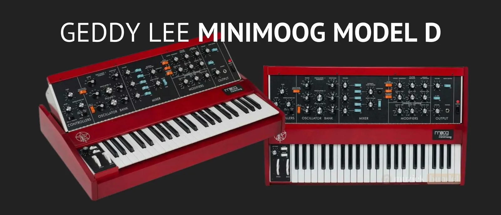 Geddy Lee Minimoog Model D Review: Wanneer Een Legende Innovatie Ontmoet