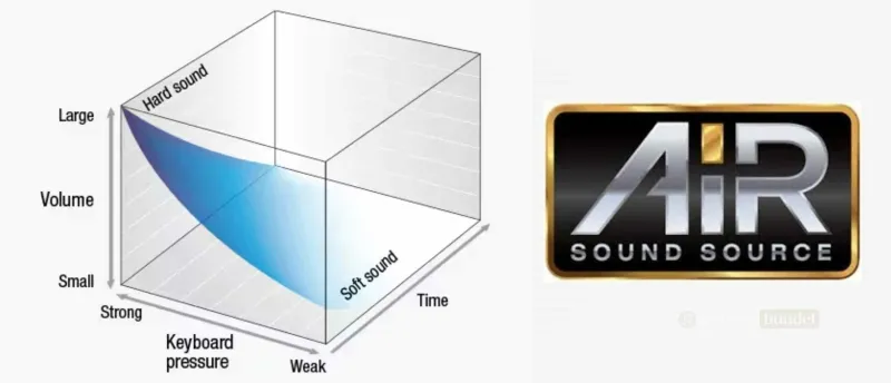 Geluid van Wereldklasse met AiR Sound Source - Muziekbundel.nl Casio PX-S6000 digitale piano met AiR Sound Source-technologie voor rijke en expressieve klanken