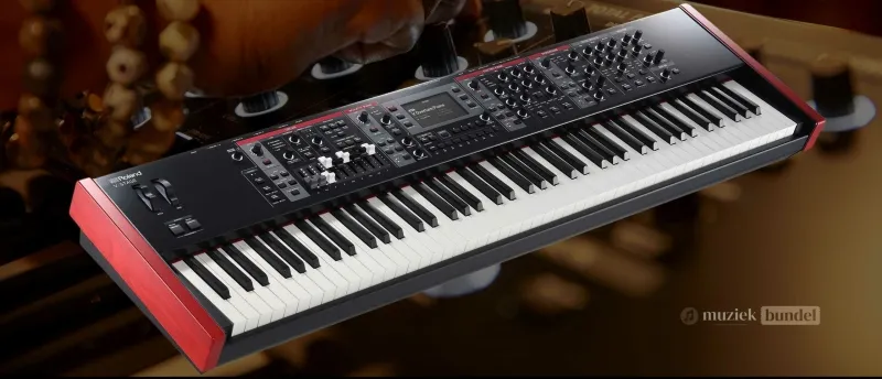 Geluidskwaliteit op een Nieuw Niveau met de Roland V-Stage | Muziekbundel.nl De Roland V-Stage biedt ongeëvenaarde geluidskwaliteit met vier geavanceerde geluidsengines, waaronder akoestische piano, elektrische piano, orgel en synthesizer.