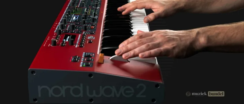 Geluidsmogelijkheden en Synthese van de Nord Wave 2 | Muziekbundel.nl Verken de geluidsmogelijkheden van de Nord Wave 2 met Virtual Analog, FM, Wavetable en Sample Playback voor eindeloze klankcreatie.