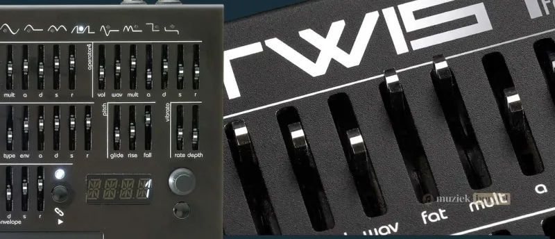 Hands-on Synthesizerbediening en Diepe Klankvormgeving met de TWISTfm | Muziekbundel.nl Bedien de TWISTfm direct met sliders en ribbon-controller en ontdek de diepe klankmogelijkheden van deze unieke FM-synthesizer met analoge flair