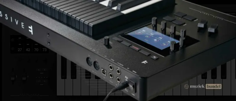 Hardware en Connectiviteit van de Expressive E Osmose | Muziekbundel.nl Hardwarefuncties en connectiviteitsopties van de Expressive E Osmose synthesizer