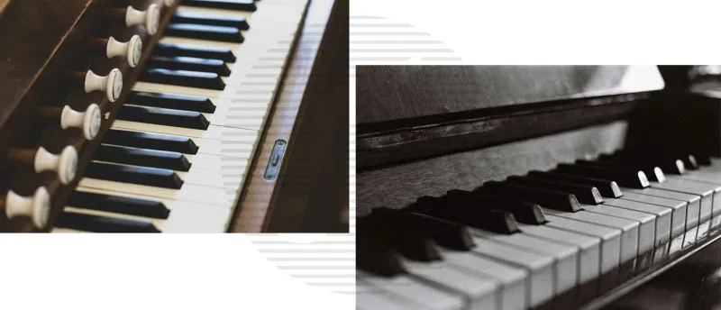 Het orgel en de piano Het orgel en de piano