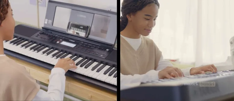 Ideaal voor Beginners en Kinderen - Muziekbundel.nl Yamaha PSR-E383 keyboard geschikt voor beginners en kinderen