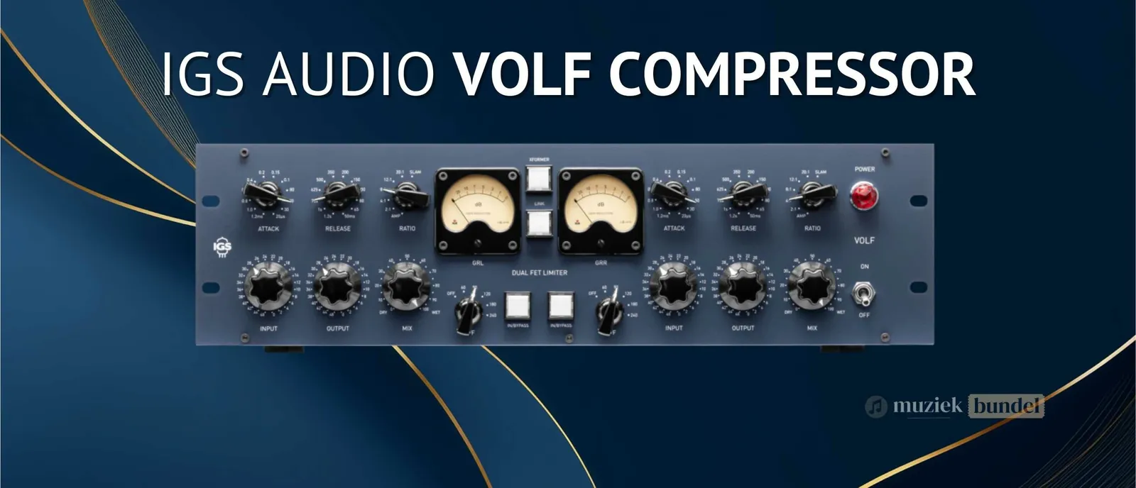 IGS Audio Volf stereo audio compressor review: uitgebreide review en specificaties