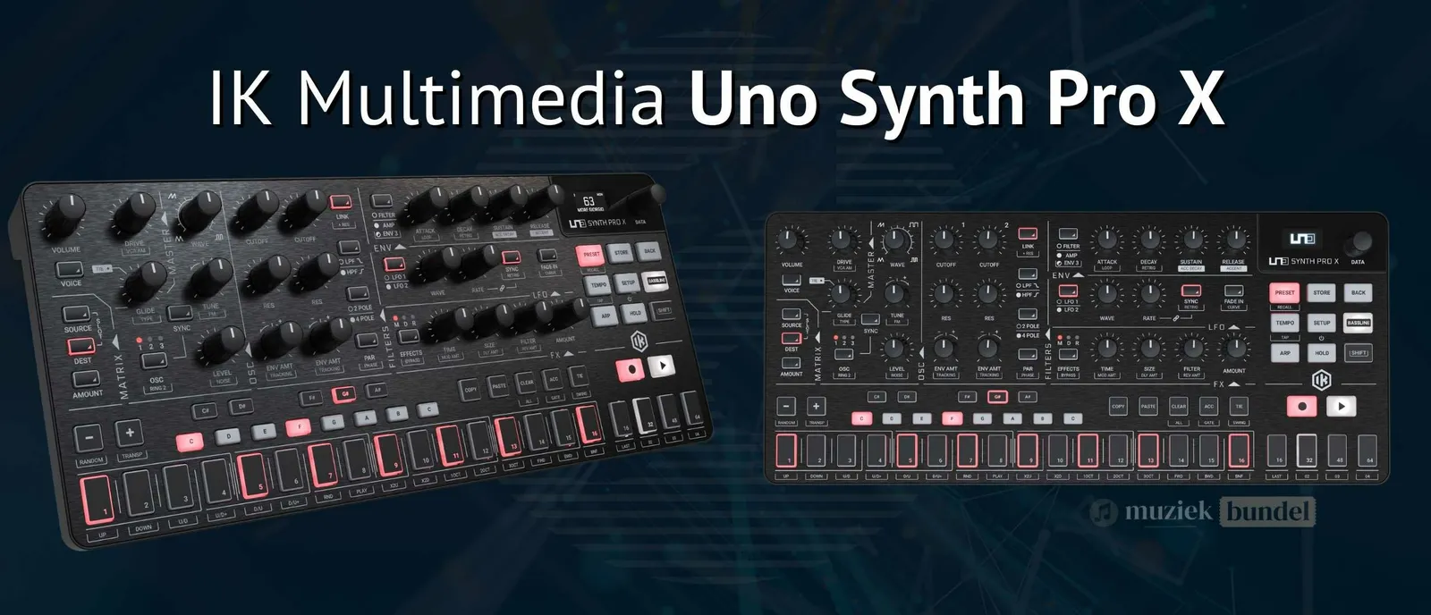 IK Multimedia Uno Synth Pro X: De Perfecte Synthesizer voor Jouw Studio