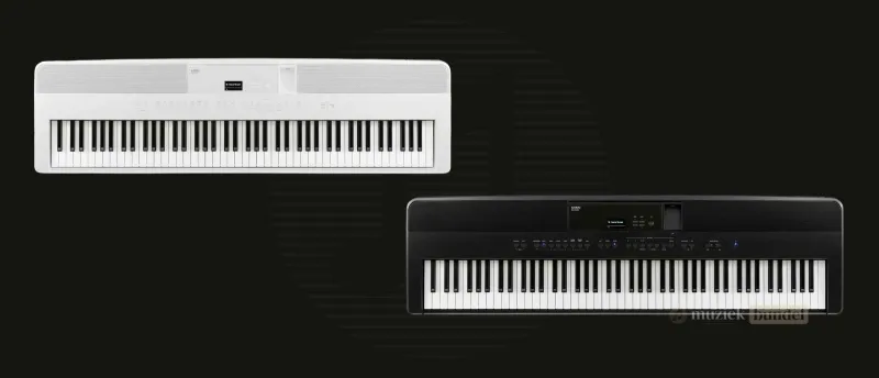 In Welke Kleuren is de Kawai ES520 Verkrijgbaar? | Muziekbundel.nl Beschikbare kleuren van de Kawai ES520 digitale piano: zwart en wit, voor een stijlvolle en veelzijdige uitstraling