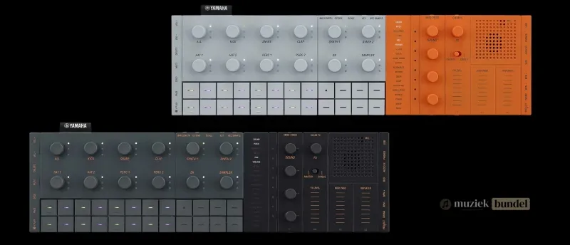 In welke kleuren is de Yamaha SEQTRAK verkrijgbaar? | Muziekbundel.nl De Yamaha SEQTRAK is verkrijgbaar in zwart en oranje, beide met dezelfde functies en een moderne, draagbare vormgeving voor producers.