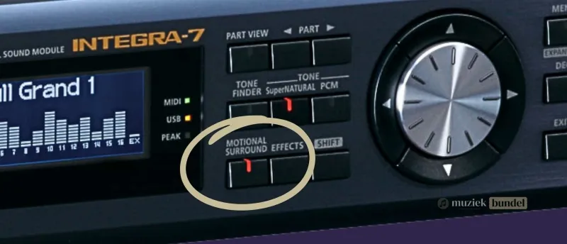 Innovatie Motional Surround Roland Integra-7 | Muziekbundel.nl Beleef innovatieve 360-graden geluidservaringen met Motional Surround op de Roland Integra-7. Ideaal voor muziekproducties.