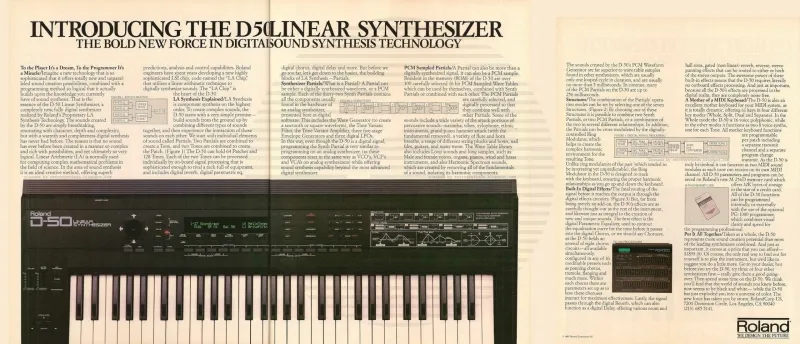 Innovaties die de Toon Zetten - Roland D-50. Innovaties die de Toon Zetten - Roland D-50.